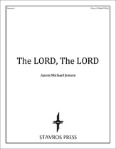 The LORD, The LORD SATB choral sheet music cover